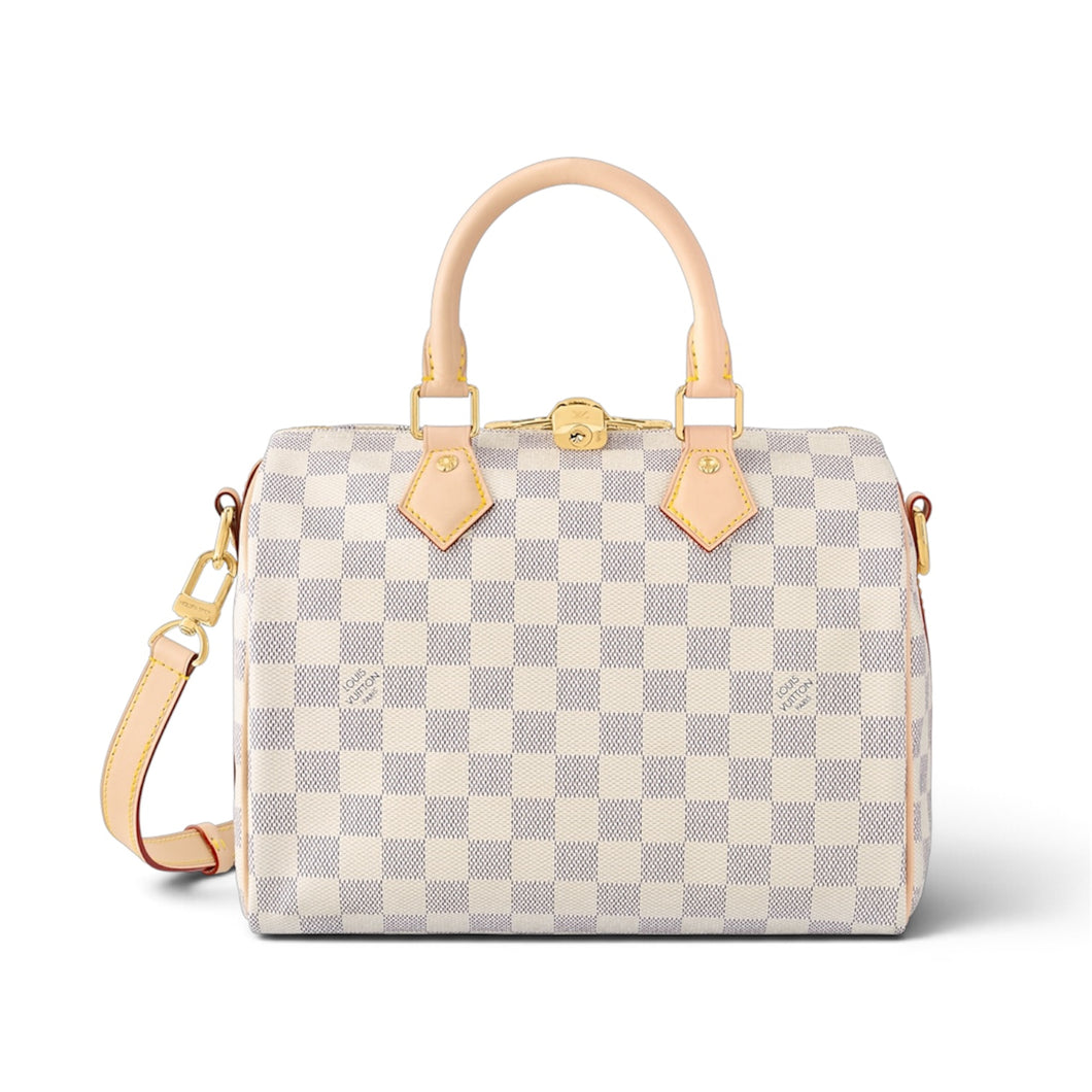 Louis Vuitton Bag, Damier Azur Canvas Speedy Bandoulière 25