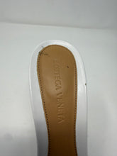 Bottega Veneta Shoes, White Leather Stretch Heeled Mules (size 38)