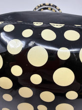 Louis Vuitton Bag, Black Monogram Nylon Yayoi Kusama Lock It Tote
