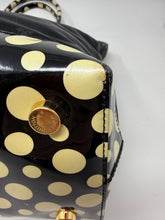 Louis Vuitton Bag, Black Monogram Nylon Yayoi Kusama Lock It Tote