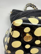 Louis Vuitton Bag, Black Monogram Nylon Yayoi Kusama Lock It Tote
