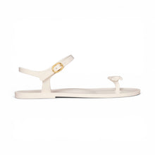 Celine Shoes, White Jelly Bay Sandals (size 40)