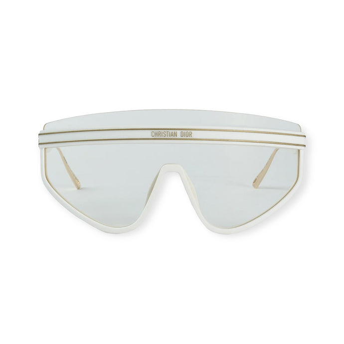 Christian Dior White ‘Dior Club’ Mask Sunglasses