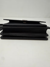 Saint Laurent Bag, Black Pebbled Leather Sunset Medium Shoulder Bag