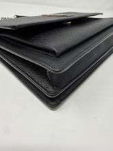 Saint Laurent Bag, Black Pebbled Leather Sunset Medium Shoulder Bag