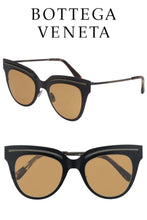 Bottega Veneta Bronze Cateye Sunglasses
