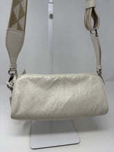 Prada Bag, Off-White Leather Logo-Plaque Multi-Pocket Crossbody Bag