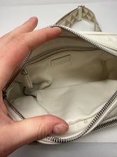 Prada Bag, Off-White Leather Logo-Plaque Multi-Pocket Crossbody Bag