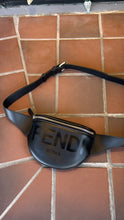 Fendi Bag, Black Leather Belt Bag