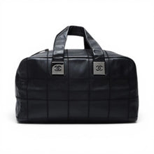 Chanel Bag, 2004 Black Quilted Calfskin Leather Chocolate Bar Bag