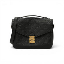 Louis Vuitton Bag, Black Empreinte Leather Pochette Metis Crossbody