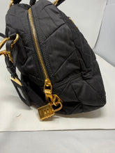 Prada Bag, Black Nylon Quiltin Bauletto Bag