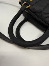 Prada Bag, Black Nylon Quiltin Bauletto Bag