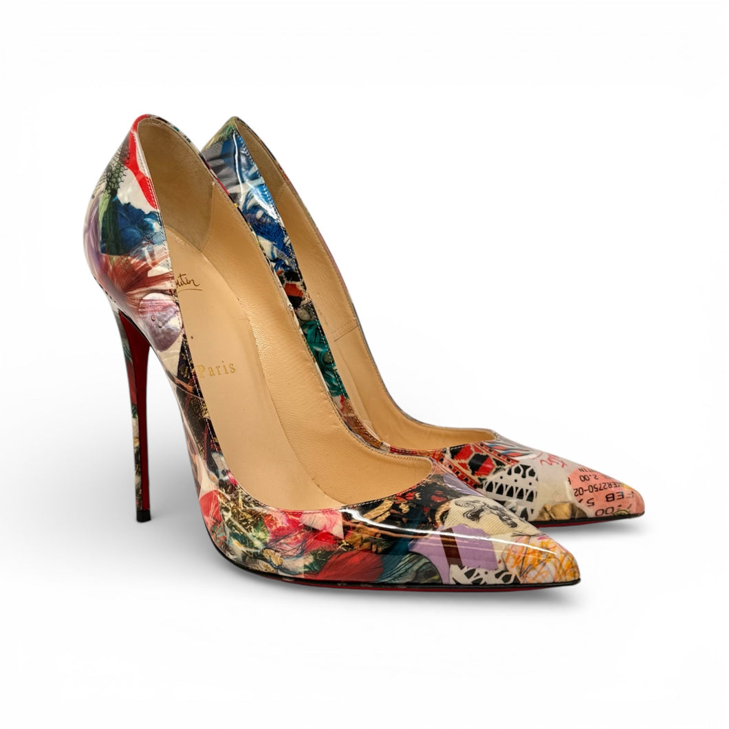Christian Louboutin Shoes, Multicolor So Kate 120 Heels (size 40.5)