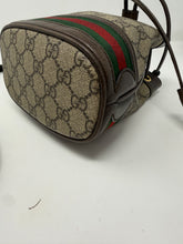 Gucci Bag, GG Supreme Monogram Web Mini Ophidia Bucket Bag