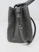Bottega Veneta Bag, Grey Intrecciato Roma Small Tote