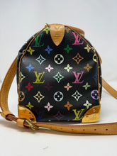 Louis Vuitton Bag, 2004 Black Monogram Multicolor Takashi Murakami Speedy 30