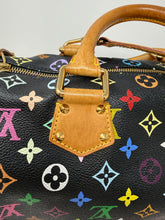 Louis Vuitton Bag, 2004 Black Monogram Multicolor Takashi Murakami Speedy 30