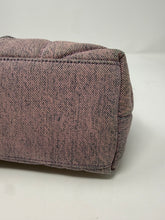 Saint Laurent Bag, Lilac Denim Quilted Small Loulou Puffer Monogram Chain Satchel