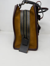 Coach Bag, Burgundy Leather Rogue Tote