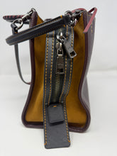 Coach Bag, Burgundy Leather Rogue Tote