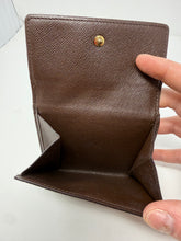 Louis Vuitton Damier Ebene Canvas Elise Wallet