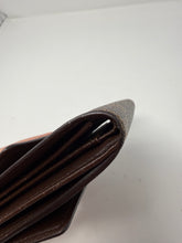 Louis Vuitton Damier Ebene Canvas Elise Wallet