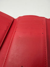 Louis Vuitton Red Taurillon Capucines Compact Wallet