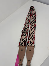 Valentino Leather-Trimmed Jacquard Shoulder Strap