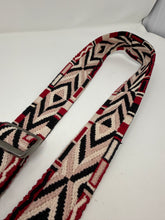 Valentino Leather-Trimmed Jacquard Shoulder Strap