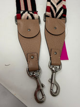 Valentino Leather-Trimmed Jacquard Shoulder Strap