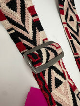 Valentino Leather-Trimmed Jacquard Shoulder Strap
