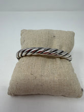 David Yurman Sterling Silver Cable Hinged Bracelet