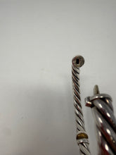David Yurman Sterling Silver Cable Hinged Bracelet