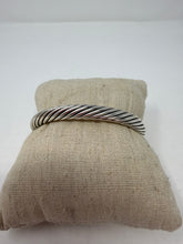 David Yurman Sterling Silver with 18k Yellow Gold and Pavé Diamond Domes