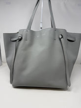 Celine Bag, Light Blue Soft Grained Calfskin Small Belt Cabas Phantom Tote