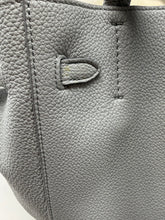 Celine Bag, Light Blue Soft Grained Calfskin Small Belt Cabas Phantom Tote