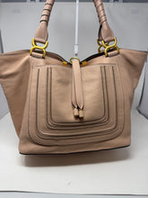 Chloé Bag, Pink Pebbled Leather Large Marcie Tote Bag