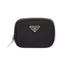 Prada Black Re-Nylon Small Zip-Up Wallet