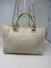 Chanel Bag, 2022 Cream Mixed Fibers Small Deauville Tote
