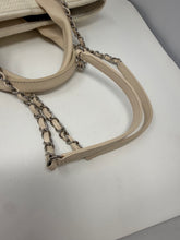 Chanel Bag, 2022 Cream Mixed Fibers Small Deauville Tote