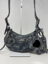 Balenciaga Bag, Denim BB Monogram Le Cagole Shoulder Bag