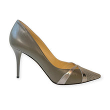 Jimmy Choo Shoes, Grey Leather Pumps (size 41)