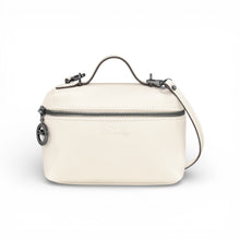 Longchamp Bag, Ecru Leather Le Pliage Xtra XS Vanity Bag