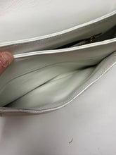 Ferragamo Bag, White Leather Gancini Quilted Bag