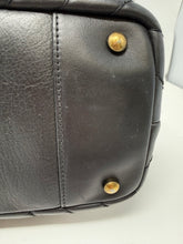 Chanel Bag, 2011 Black Chevron Calfskin Surpique CC Charm Tote