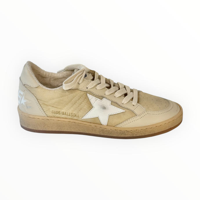 Golden Goose Shoes, Cream Ball Star Sneakers (size 37)