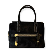 Tom Ford Bag, Black Pony-hair Charlotte Satchel Bag