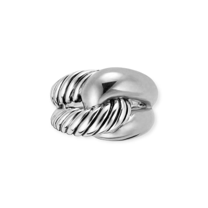David Yurman Sterling Silver Infinity Knot Ring