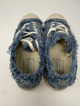 Gucci Shoes, Denim Laced Sneakers (size 6.5)